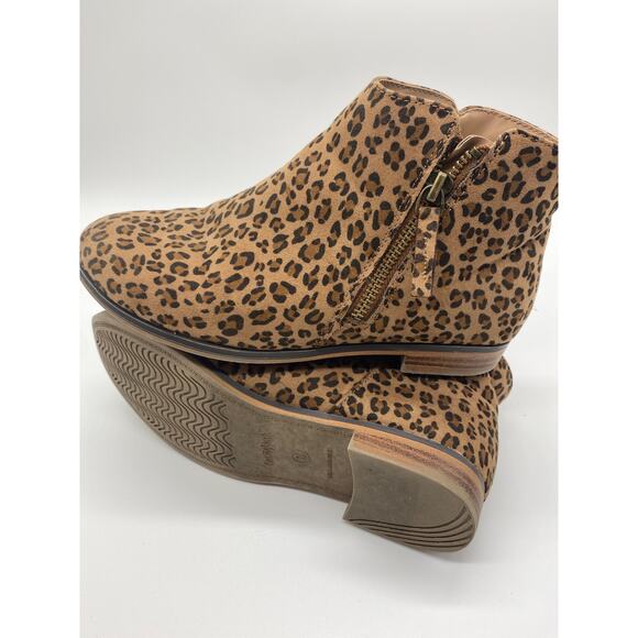 Girl’s Sz 3 leopard boots - Picture 9 of 9